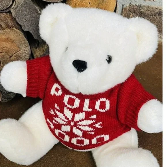 Ralph Lauren | Toys | Ralph Lauren Soft White Polo Bear